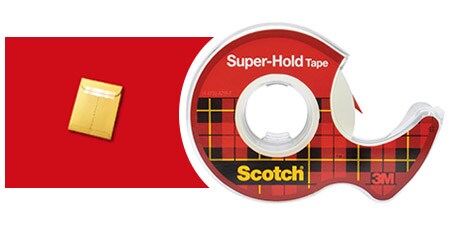 Ruban Scotch® Super-Hold Secure, exemple d’utilisation : fermer des documents importants
