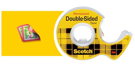Ruban double face Scotch® et exemple d’utilisation : projet de loisir créatif

