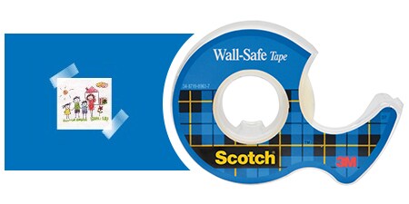 Ruban Wall Safe Scotch® et exemple d’utilisation : création d’une galerie d’art
